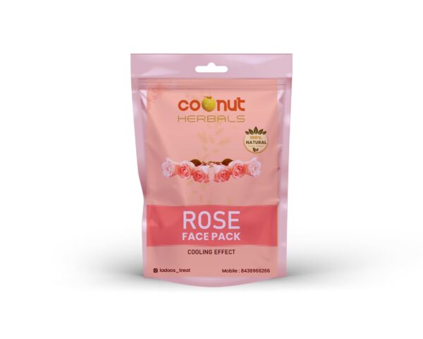 Rose Facepack Cooling Effect